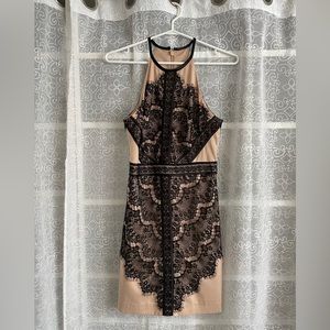 Bebe Black Lace Dress
